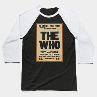 The Who Vintage Baseball T-Shirt